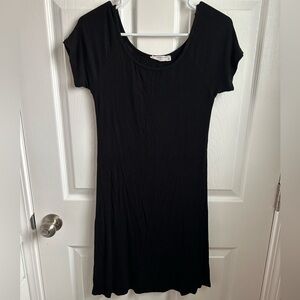 Double Zero Black T-shirt dress